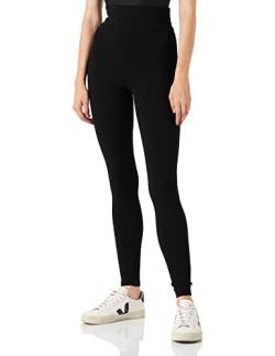 FILA Damen BOZCAADA high Waist Rib Leggings, Moonless Night, XS von FILA