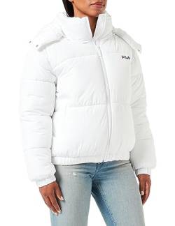 FILA Damen BUCHEN Padded Jacket, Bright White, 38 von FILA