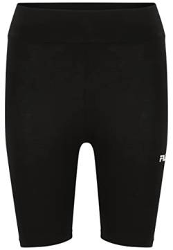 FILA Damen BUCKAUTAL high Waist Short Radler, Black, M von FILA