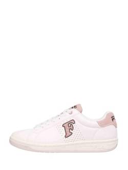 FILA Damen Crosscourt 2 NT Patch wmn Sneaker, White-Pale Mauve, 39 EU von FILA