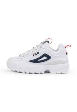 FILA Damen Disruptor CB wmn Sneaker, White Navy, 36 EU von FILA