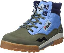 FILA Damen Grunge II O mid wmn Mode-Stiefel, Loden Green-Adriatic Blue, 38 EU von FILA