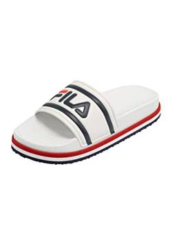 FILA Damen Morro Bay Zeppa wmn Hausschuh, White, 42 EU von FILA