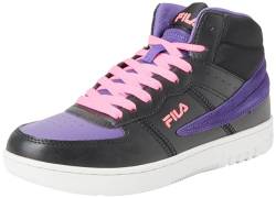 FILA Damen Noclaf Mid Wmn Sneaker, Black-Royal Purple, 36 EU von FILA