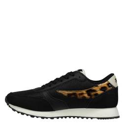 FILA Damen Orbit wmn Sneaker, Black-Leopard, 37 EU Schmal von FILA