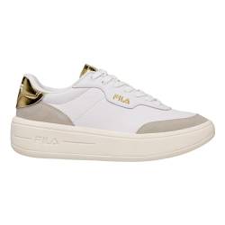 FILA Damen Premium F wmn Sneaker, White-Gold, 40 EU von FILA