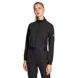 FILA Damen RACELAND Cropped Track Jacket, Moonless Night, M von FILA