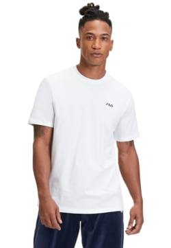 FILA Herren BERLOZ T-Shirt, Bright White, L von FILA
