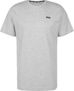 FILA Herren BERLOZ T-Shirt, Light Grey Melange, XL von FILA