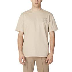 FILA Herren BROVO Oversized T-Shirt, Fields of Rye, XL von FILA