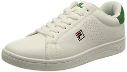 FILA Herren Crosscourt 2 F Low Sneaker, White-Verdant Green, 43 EU von FILA