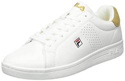 FILA Herren Crosscourt 2 F Sneaker, White-Golden Cream, 46 EU von FILA