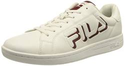 FILA Herren Crosscourt 2 NT Logo Low Sneaker, White-Tawny Port, 40 EU von FILA