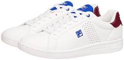 FILA Herren Crosscourt 2 NT Sneaker, White-Prime Blue, 44 EU von FILA