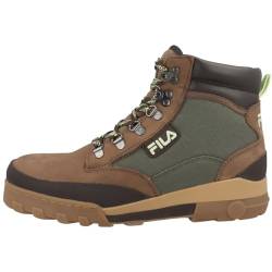 FILA Herren Grunge II CVS mid Mode-Stiefel, Partridge-Shadow Lime, 42 EU von FILA