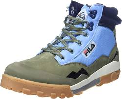 FILA Herren Grunge II O mid Hiking, Winter Boots, Loden Green-Adriatic Blue, 42 EU von FILA