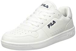 FILA Herren NETFORCE II X CRT Sneaker, White, 44 EU Schmal von FILA