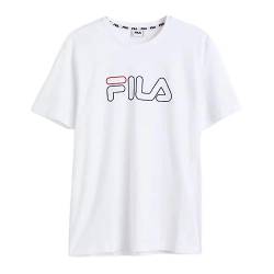 FILA Herren SOFADES T-Shirt, Bright White, S von FILA