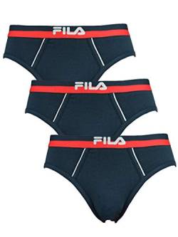 FILA Herren Urban Brief Slip 3-Pack I blau M von FILA