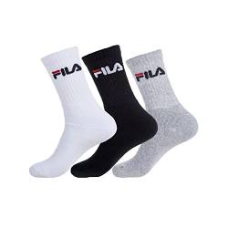 FILA Herren Wäsche/Bademode/Socken 3-Pack Blau 39-42 von FILA