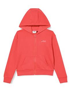 FILA Mädchen SELJORD Hooded Sweat Kapuzenjacke, Cayenne, 170/176 von FILA