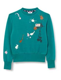 FILA Mädchen Tilburg Crew Sweat Sweatshirt, Alexandrite, 146/152 von FILA