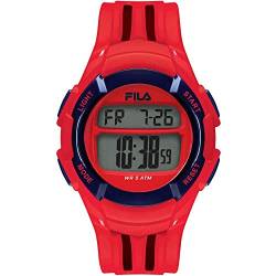 FILA Unisex-Armbanduhr Digital Quarz 38-048-102 FILACASUAL Rot Plastik von FILA