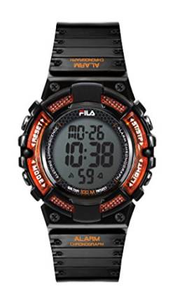 FILA Unisex-Armbanduhr Digital Quarz 38-097-001 FILACTIVE Schwarz Braun Plastik von FILA