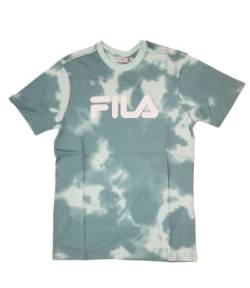 FILA Unisex BARVER T-Shirt, Beryl Green Floral Batic AOP, L von FILA
