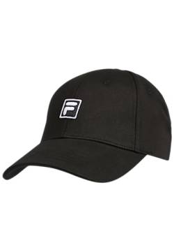 FILA Unisex BOTAD F-Box 6 Panel Baseballkappe, Black, OneSize von FILA