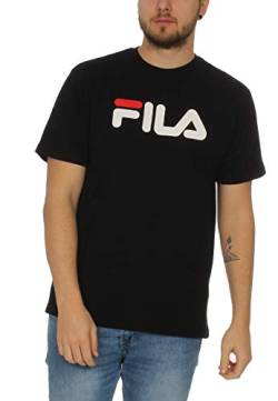 FILA Unisex Classic Pure ss Tee T-Shirt, Black, L von FILA