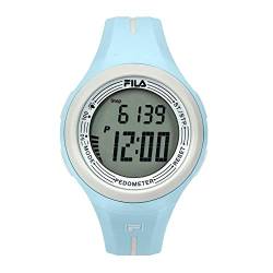 FILA Unisex Erwachsene Digital Quarz Uhr mit Silikon Armband 4.89518E+12 von FILA