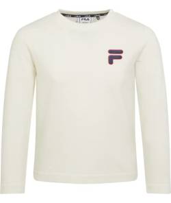 FILA Unisex Kinder BISPINGEN Longsleeve T-Shirt, Egret, 122/128 von FILA