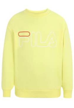 FILA Unisex Kinder SAARBURG Sweatshirt, Limelight, 170/176 von FILA