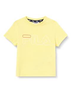 FILA Unisex Kinder SAARLOUIS T-Shirt, Limelight, 158/164 von FILA