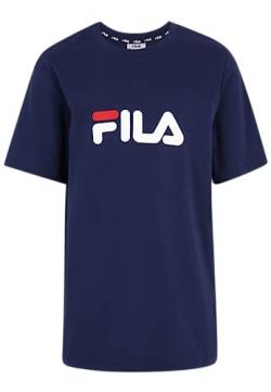 FILA Unisex Kinder SOLBERG classic logo T-Shirt,Medieval Blue,146/152 von FILA