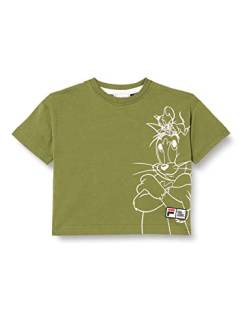 FILA Unisex Kinder Toyama Tee T-Shirt, Loden Green, 122/128 von FILA