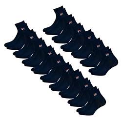 FILA Unisex Quarter Socken Socks Sportsocken Kurzsocken F9303 15 Paar, Größe:39-42, Artikel:-321 navy von FILA