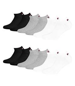 FILA Unisex Sneaker Socken Sportsocken Kurzsocken F9100 6 Paar, Größe:35-38, Artikel:-700 classic von FILA