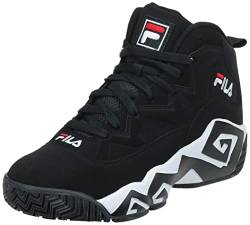 Fila Herren Mb Modische Sneaker, Schwarz/Weiß Rot, 46 EU von FILA