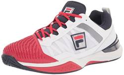 Fila Speedserve Energized Herren-Sneaker, Weiß/Weiß/Weiß, 44 EU von FILA