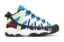 Fila Stackhouse Spaghetti Men's Basketball 9 D(M) US White-Black-Electric Blue von FILA