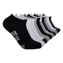 Fila Women's Show Socks, Multi Colorblock (10 Pack), One Size von FILA