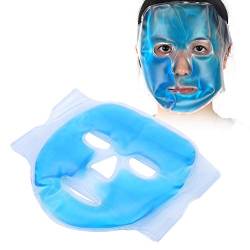 Eiskühlende Gel-Gesichtsmaske, Blaue Gesichtsmaske, Müdigkeitslinderung, Entspannung, Ganzgesichts-Kühlmaske von FILFEEL