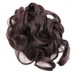 Messy Bun Hair Piece Hair Scrunchies Extension Curly Wavy Messy Bun für Frauen Mädchen von FILFEEL