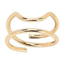 Zeigefinger-Nagel-Ring, Zeigefinger-Ring, Vintage-Metall-Nagel-Kappen-Abdeckungs-Ring-Fingernagel-Nagel-Kunst-Anhänger für Frauen-Mädchen (3046 Gold) von FILFEEL
