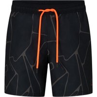 FIRE+ICE Badeshorts Nelson für Herren - Schwarz - 46 von FIRE+ICE