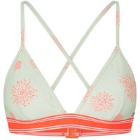 FIRE+ICE Bikini-Top Hanka für Damen - Mint/Koralle - 36 von FIRE+ICE