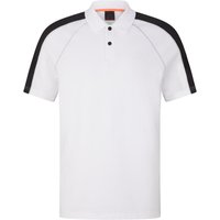 FIRE+ICE Funktions-Polo-Shirt Molar für Herren - Weiß/Schwarz - 3XL von FIRE+ICE
