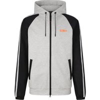 FIRE+ICE Sweatjacke Ubbe für Herren - Hellgrau/Schwarz - L von FIRE+ICE